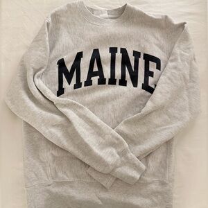 Gray Maine Sweatshirt!!